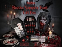 Vampire-Inspired Nail Polish Lines Image 1