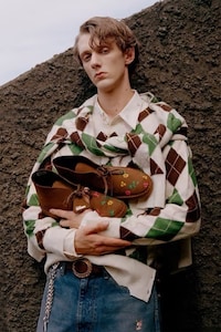 Hand-Painted Desert Boots Image 2