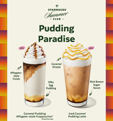 Multi-Layered Pudding Lattes