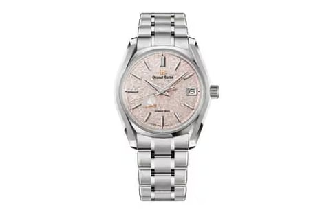 Bright Peach Blossom Timepiece