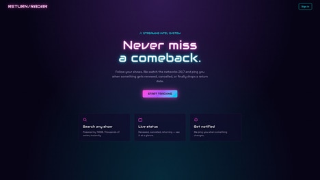 Series-Tracking Streaming Apps