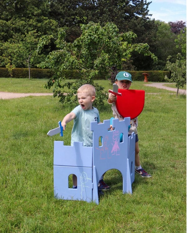 Colorful Transforming Castle Chairs