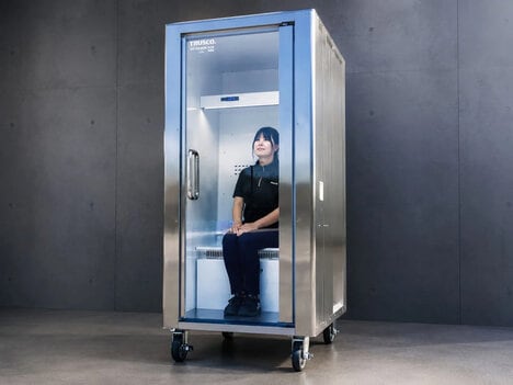 Dynamic Personal Cooling Booths