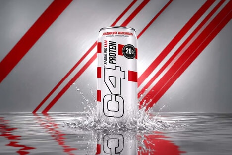 Effervescent Protein-Packed Sodas