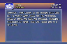 Retro Weather Broadcast Modes