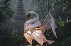 Bamboo Swan Pavilions