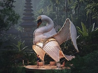 Bamboo Swan Pavilions