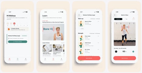 Personalized Bone Health Apps