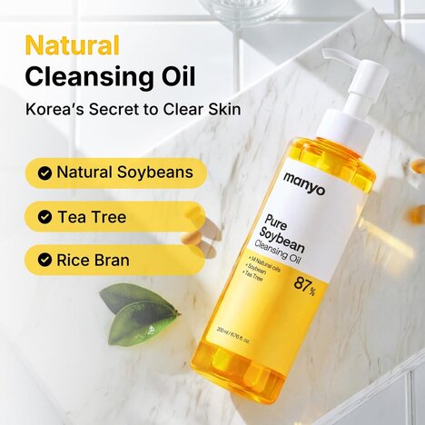 Soybean-Powered Natural Oil Cleansers