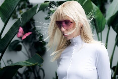 Ultra-Chic Shield-Shaped Eyewear Silhouettes