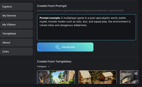 AI 3D Game Creations