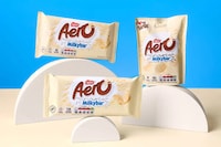 Bubbled White Chocolate Bars