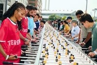 Record-Breaking Human Foosball Experiences