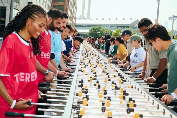 Record-Breaking Human Foosball Experiences