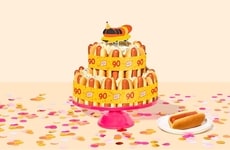 Celebratory Hot Dog Cakes