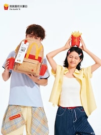 Novelty Fry Backpacks Image 2