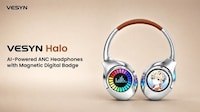 Removable Digital Display Headphones