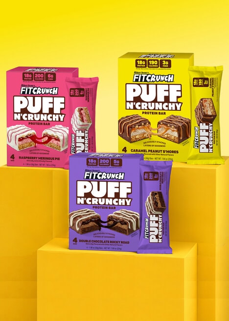 Multi-Texture Protein Bars