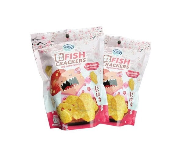 Floral-Flavored Fish Crackers