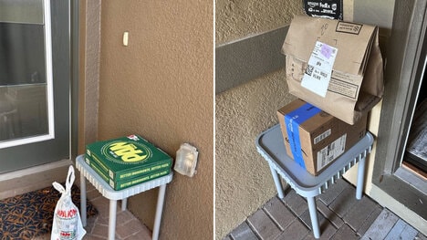 Low-Tech Delivery Tables