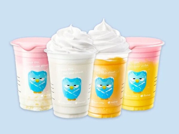Language-Learning App-Inspired Drink Menus