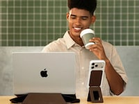 Coffee Leather Accessories Image 2