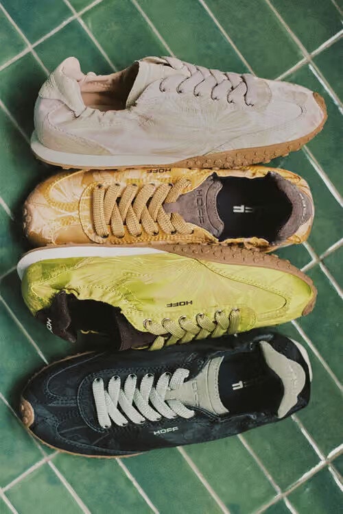 Textured Ballet Sneakers