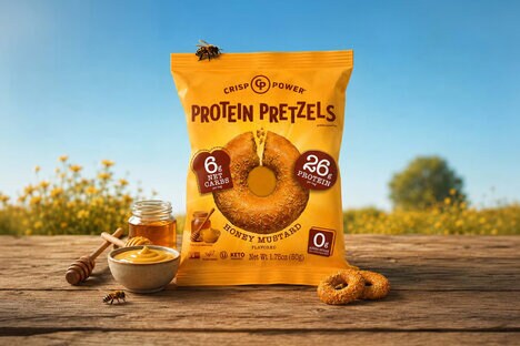 Savory-Sweet Protein Pretzels