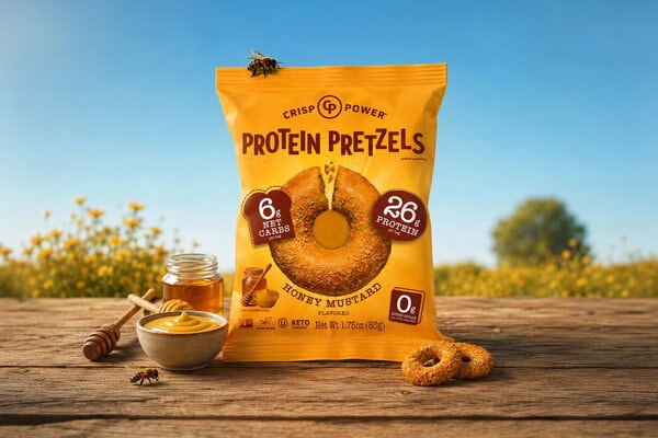Savory-Sweet Protein Pretzels