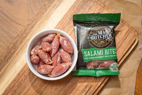 Snack-Suited Salami Products