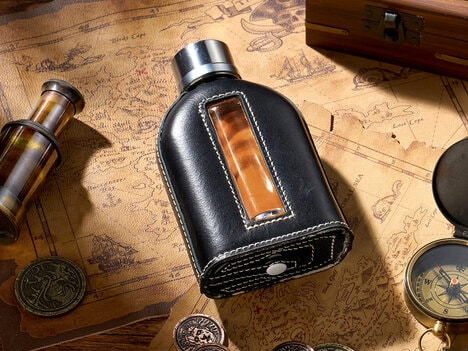 Glass Hip Flasks