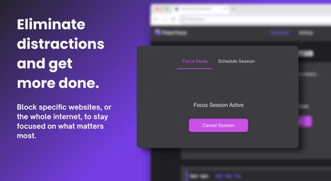 Focus Productivity Extension