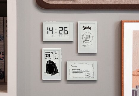 Magnetic Mountable eInk Devices