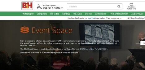 Dedicated In-Store Event Spaces