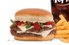 Philly-Style Beef Burgers