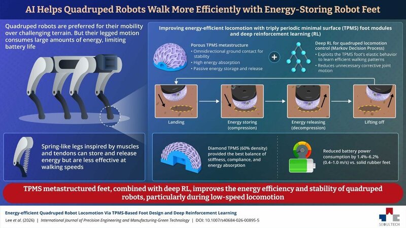 Energy-Efficient Robot Feet Article Thubnail
