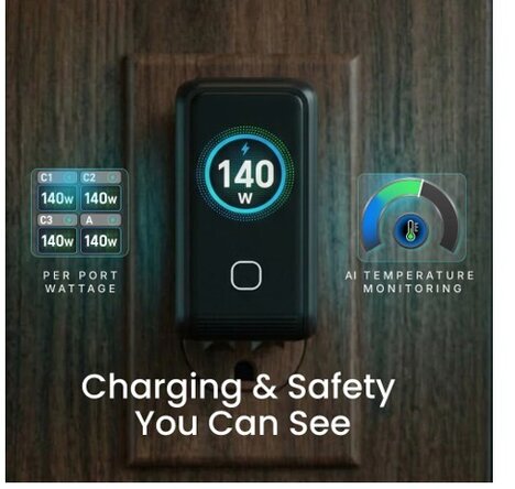 Ultra-Compact Tech-Forward Charger Innovations