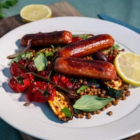 Plant-Based Beef-Style Sausages Image 5