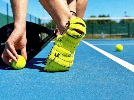 Upcycled Tennis Footwear