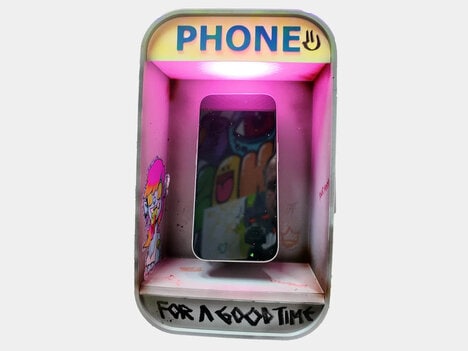Vibrant Pay Phone Chargers