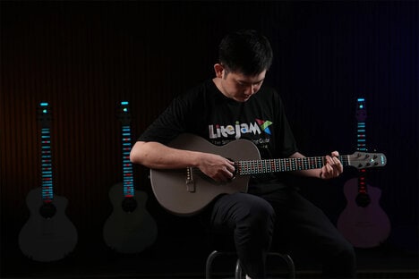 Educational LED Guitar Models