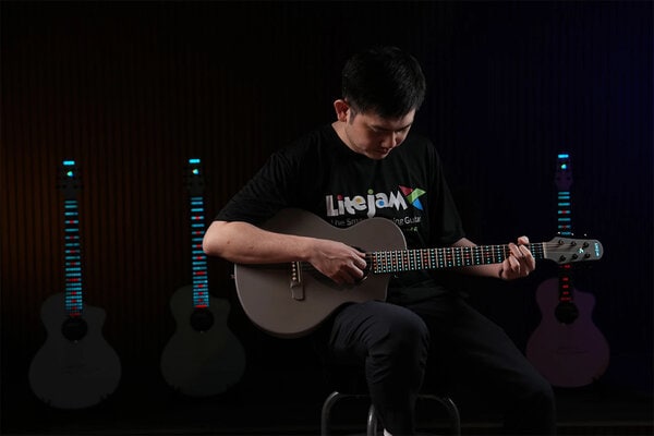Educational LED Guitar Models