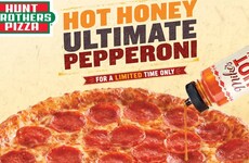 Sweet-Heat Pepperoni Pizzas
