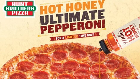 Sweet-Heat Pepperoni Pizzas