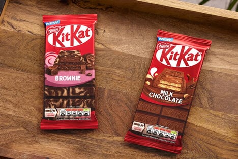 Brownie-Flavored Chocolate Bars
