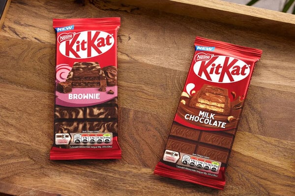 Brownie-Flavored Chocolate Bars