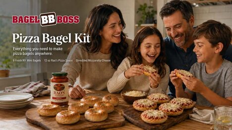 Savory Pizza Bagel Kits