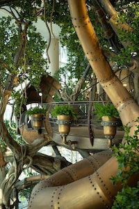 Futuristic Steampunk-Inspired Installations