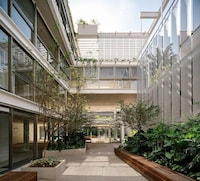 Plant-Filled Modern Office Buildings Image 2