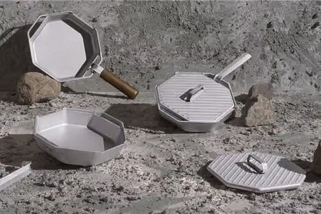 Octagonal Saut&eacute; Pans